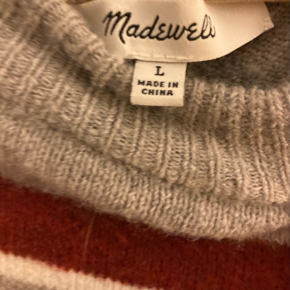 Madewell Alpaca Wool Sweater - L - Picture 2 of 2